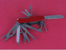 Red Stainless Multipurposed  Tools Kit